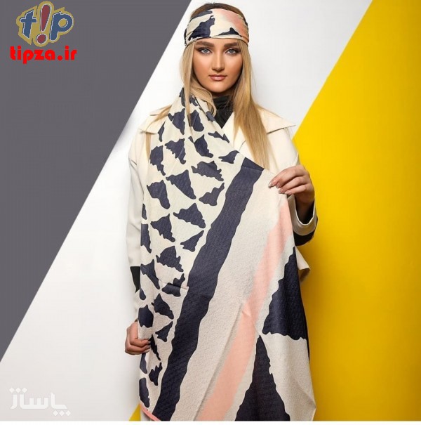 چند مدل روسری نخی شیک با طرح و رنگ جذاب
