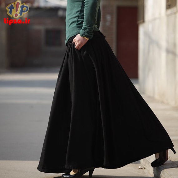 دامن بلند و بلوز