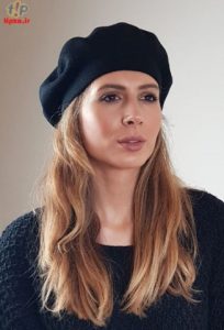 آموزش استایل با کلاه برت زنانه