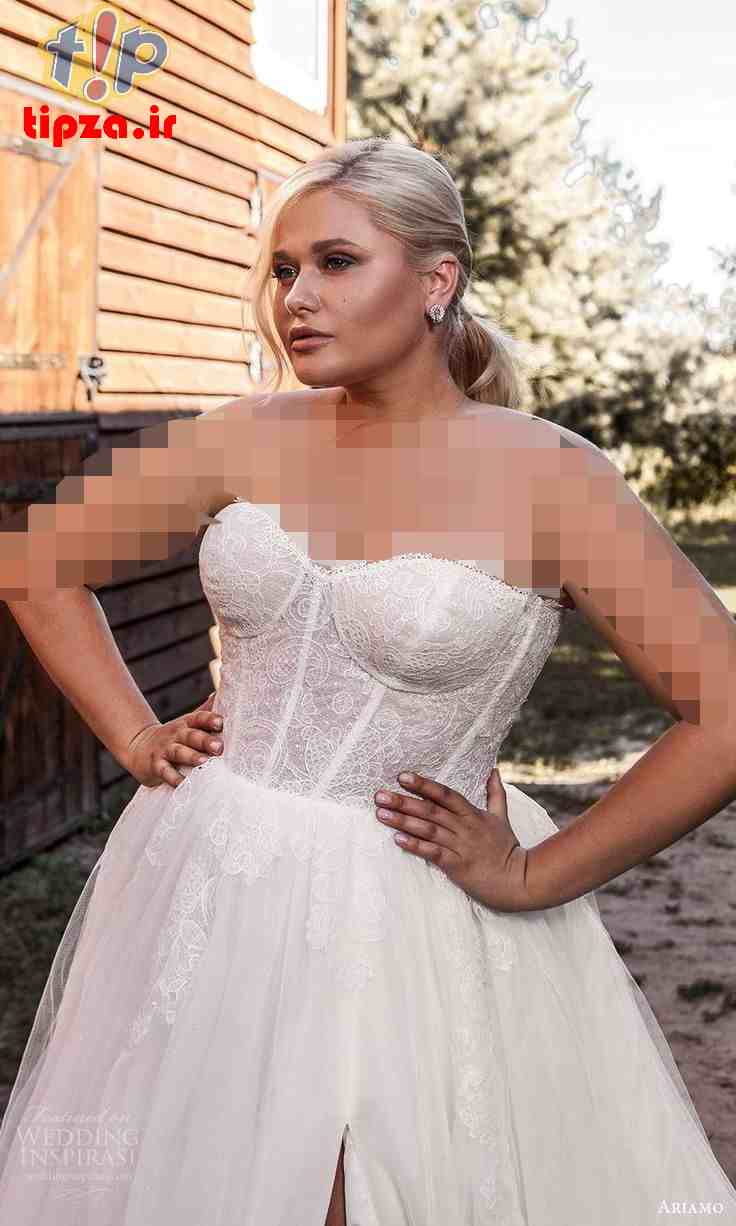 لباس عروس مدل کرست