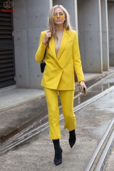ایده استایل زرد زنانه برای بهار - تیپزا - مد لباس - ست لباس - تیپ مردانه
