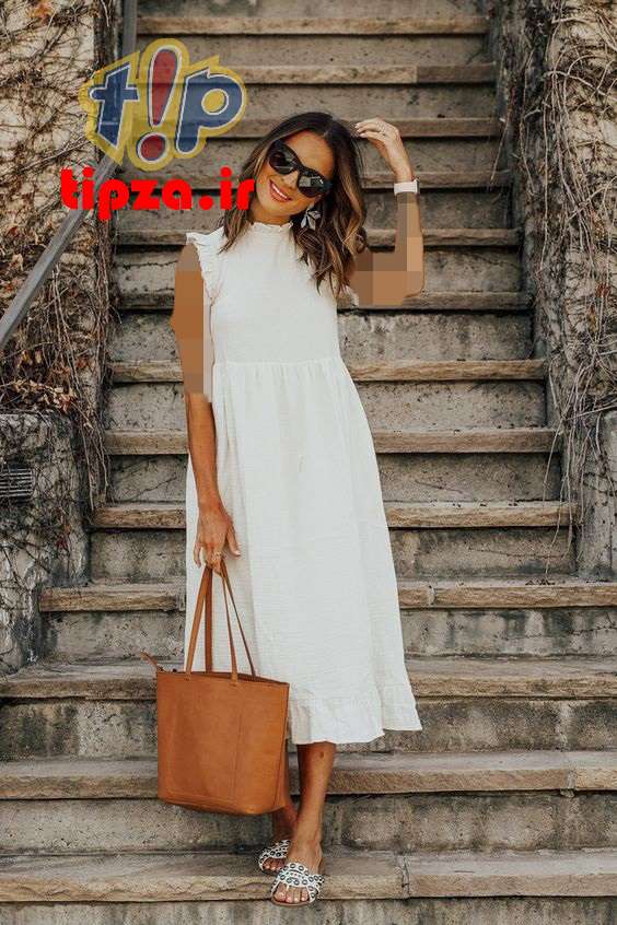 لباس سفید کلاسیک