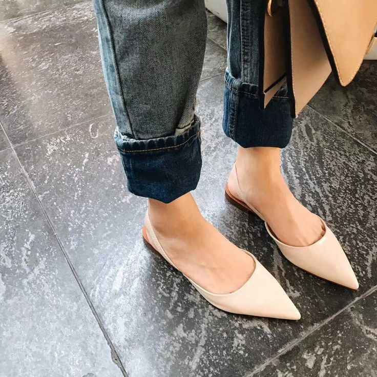 کفش‌های دخترانه فرانسوی برای پوشیدن در بهار و تابستان