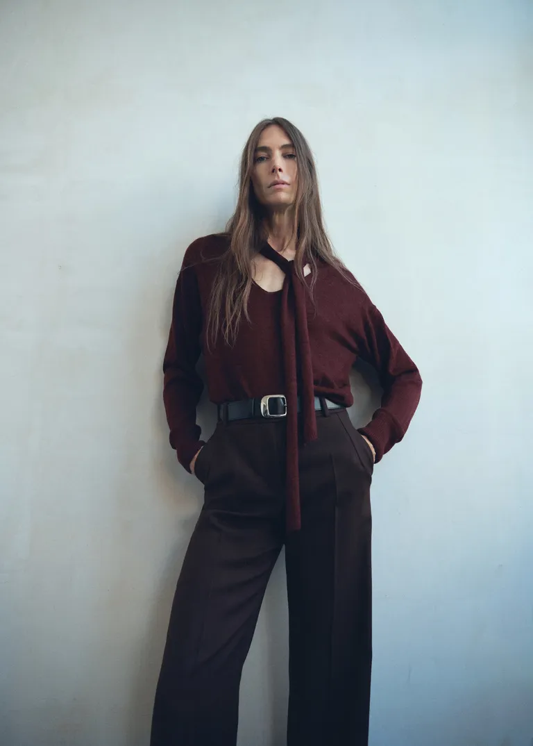 شال گردن، یقه گرد، ژاکت پشمی و کشمیری