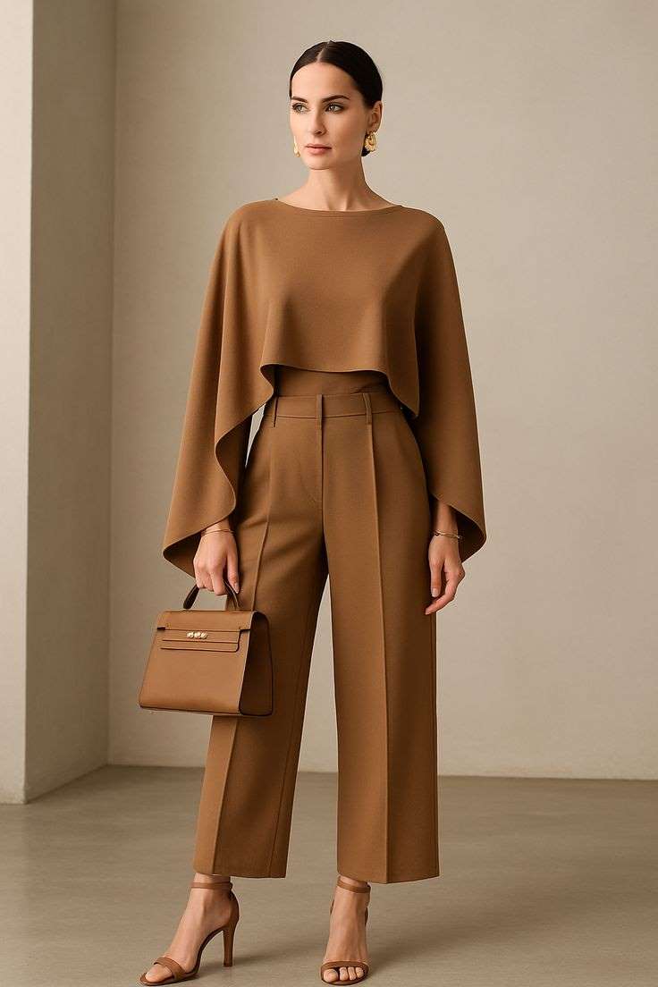 تاپ یقه اسکی + دامن