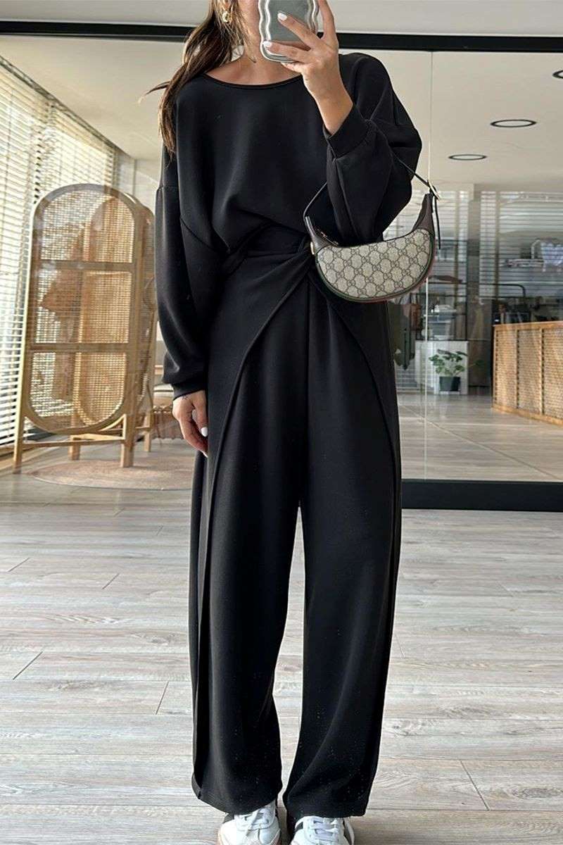 تیشرت بافتنی + شلوار